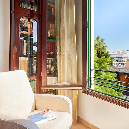 En Centro Ciudad Con Vistas Al Mar Daire Málaga